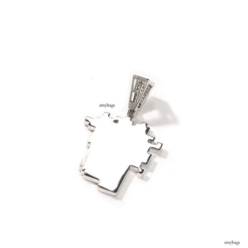 Hip-Hop Kid New NFT Avatar Cartoon Men and Women Personality Trend Necklace Cute Character Pendant Jewelry