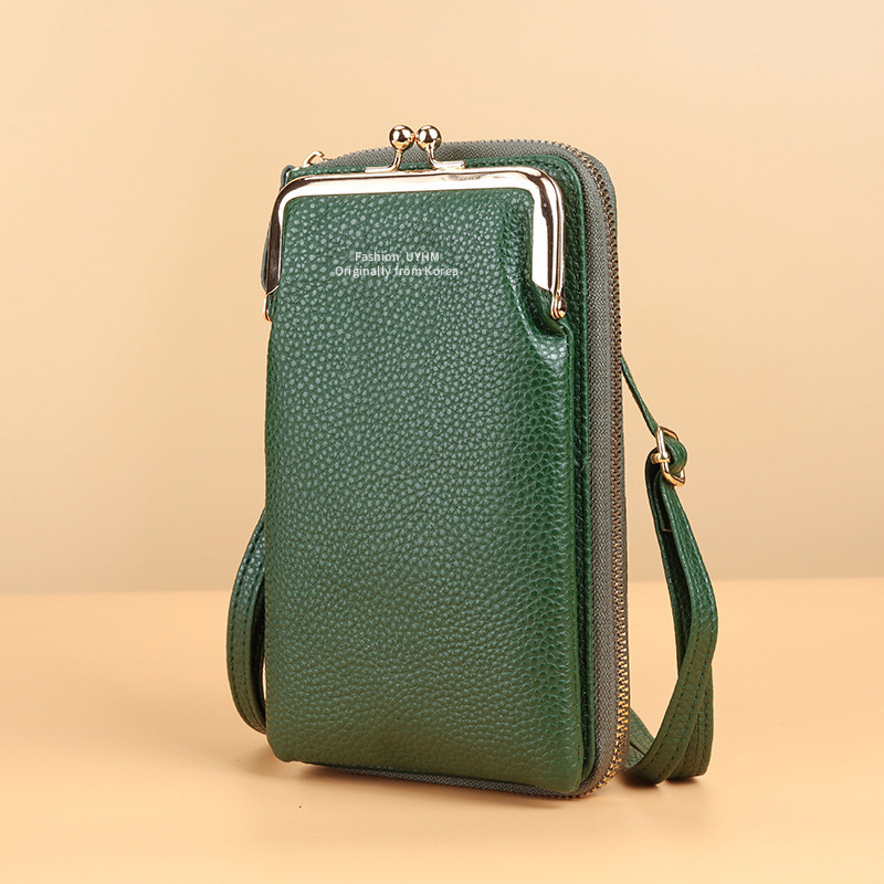 2025 New Women's Long Luxury Bag Wallet Korean Style Simple Double Zipper Large Capacity Coin Purse Multi-card Slot Wallet Card Holder
