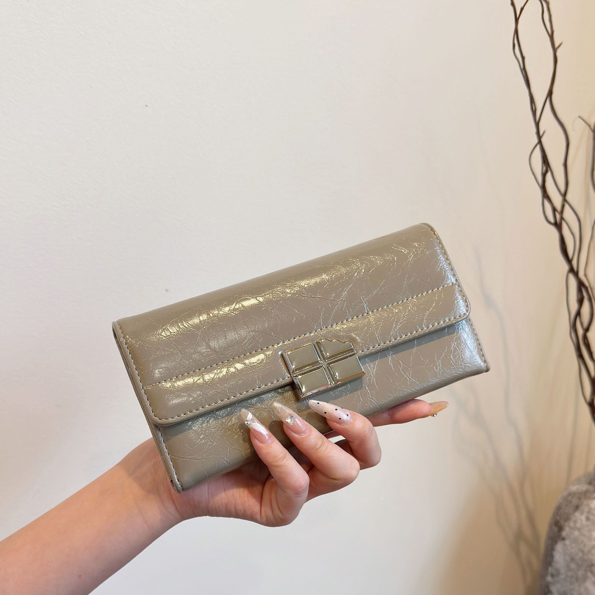 2025 Luxury Bag New Cross-border Women's Wallet Card Holder All-in-one Bag Casual Designer Bag Long Multi-card Slot Wallet Trendy Clutch
