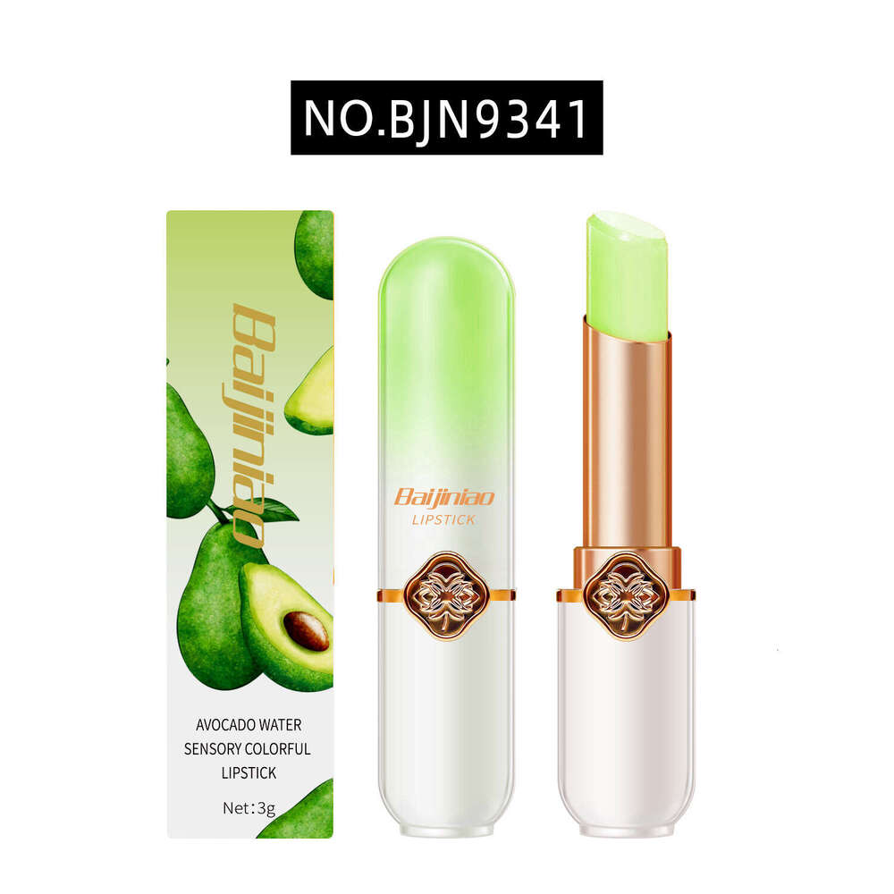 Cosmetic Peach Hydrating Moisturizing Nourishing Repairing Smooth Lipstick Base Color Changing Temperature Lip Balm Free shipping Free shipping