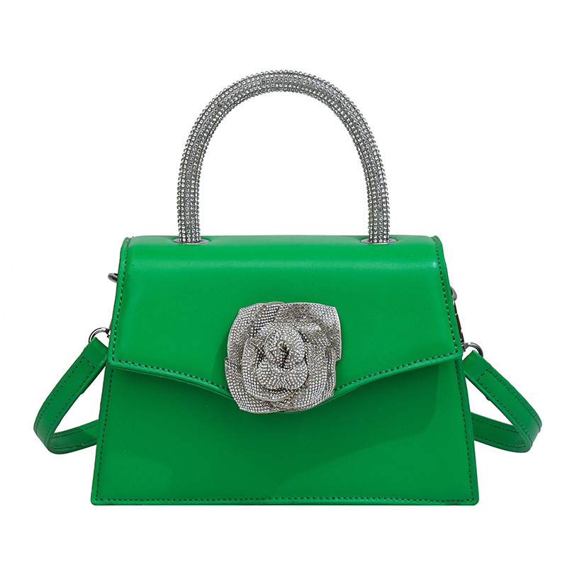 Woman Bags Luxury Bagfree Shipping Designer 2025 New Korean Fashion Chain Flower Stylish Single Shoulder Crossbody Small Square Bag