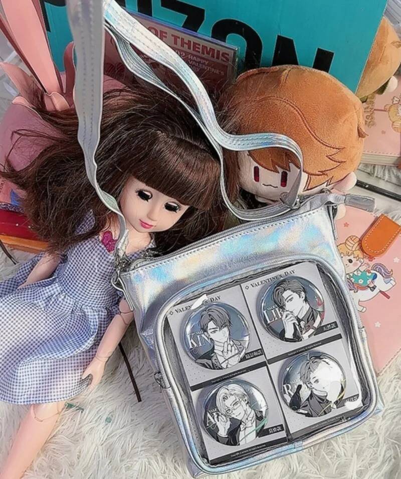 Ita New Sweet Cute Transparent Crossbody Bags for Women 2025 Spring PU Shoulder Bag Popular Display Bolso Mujer Summer