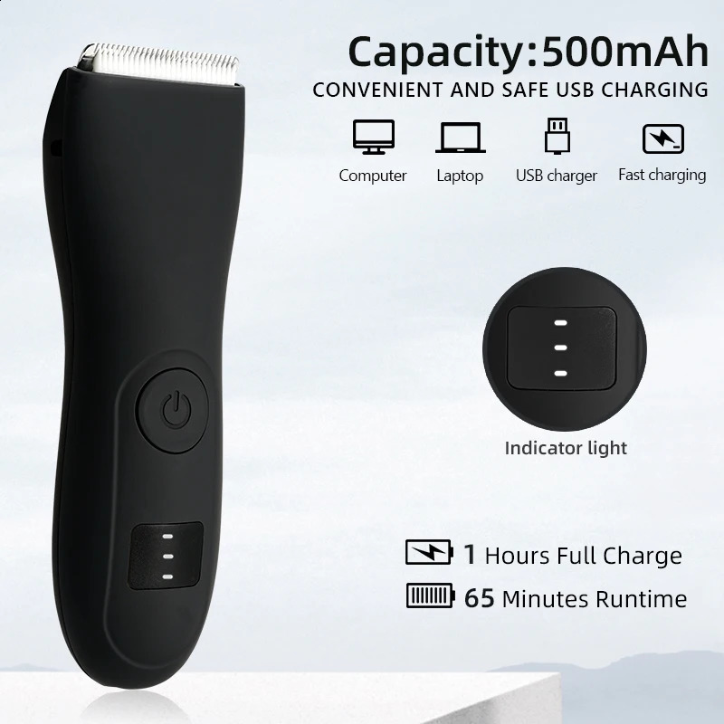Mens Body Hair Trimmer for Men Balls Women Lady Shaver Hair Removal Bikini Trimmer Groin Body Shaver Groomer Arm Beard Razor 250805