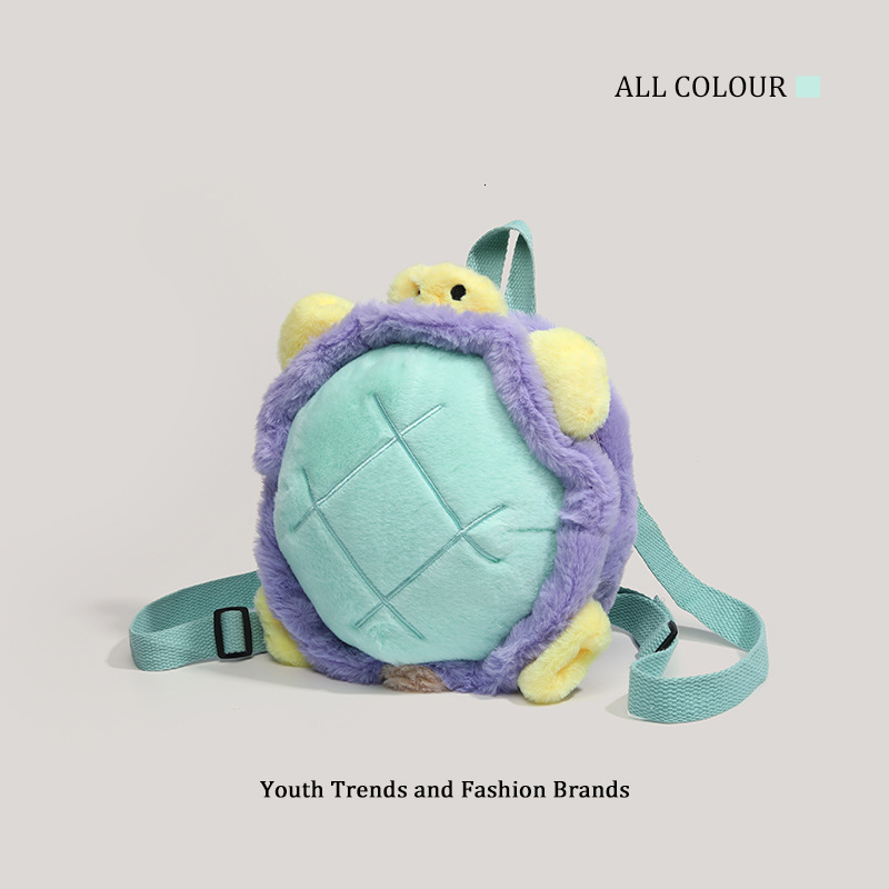 Cute Cartoon Backpack Turtle Animal Plush Bag ddmymoon
