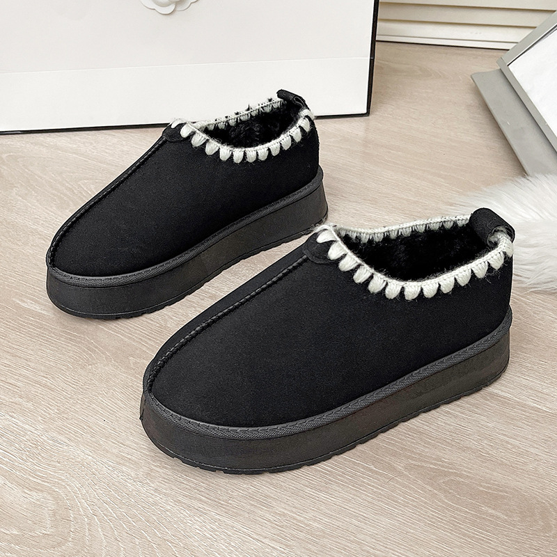 Free delivery designer woman boots Comfortable cotton boots with plush insulation snow boots short sleeved cotton shoes
