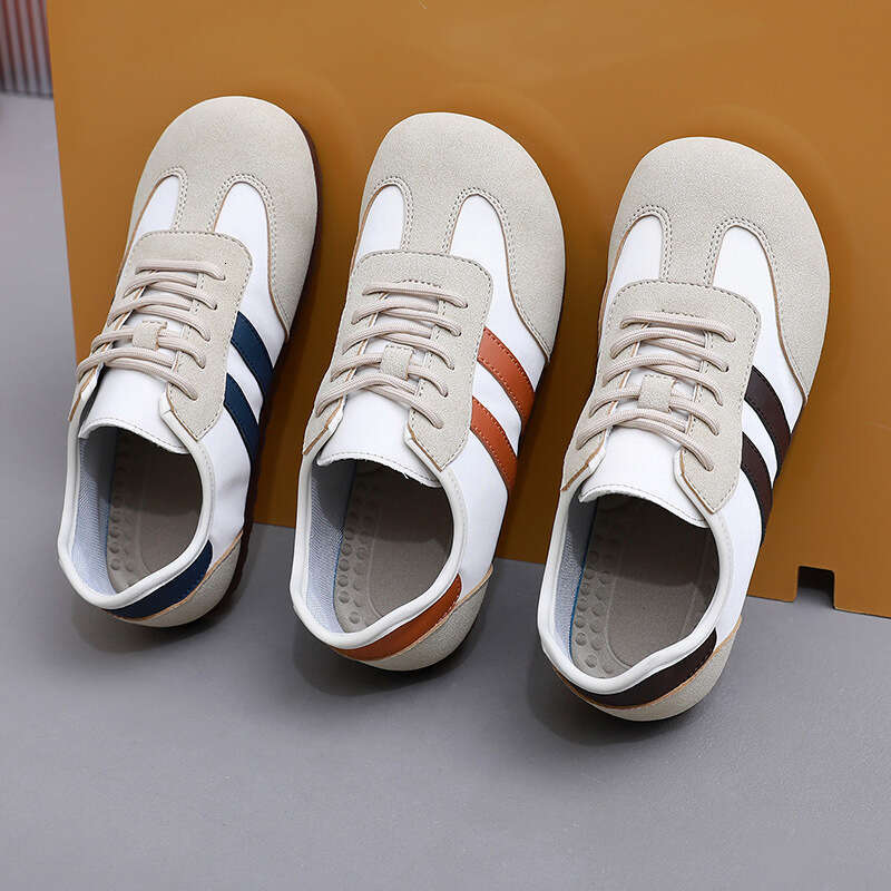 2025 Spring and Autumn New Versatile German Training Casual Fashion Slip-On Flat Soft Sole Non-Slip Women's Single Shoes