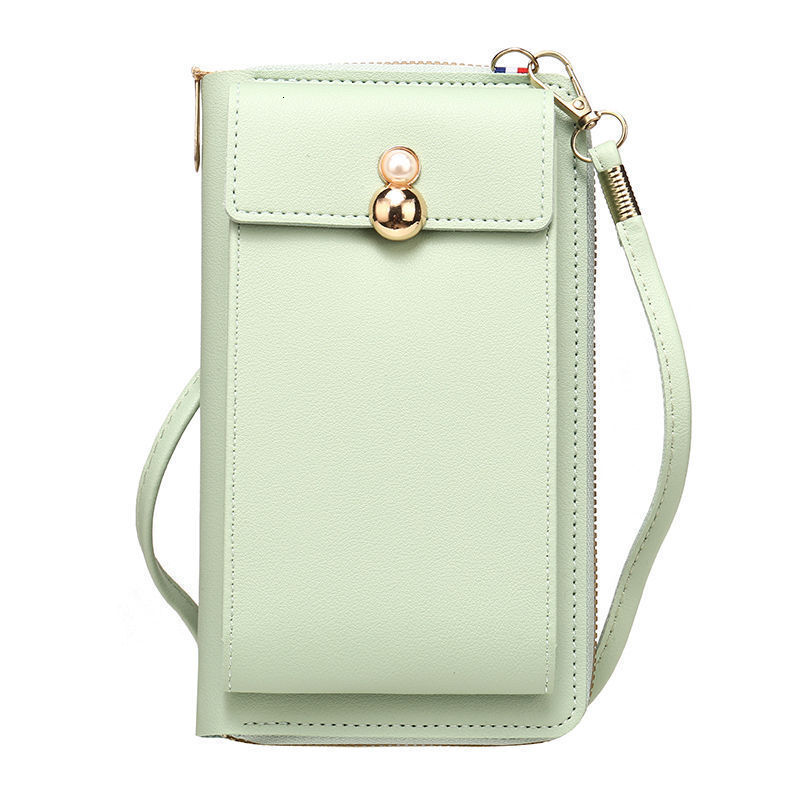 Luxury Bag 2025 New Korean And Japanese Style Phone Bag For Women, Crossbody Mini Bag, Vertical Style, Multiple Card Slots, Card Holder, Coin Purse, S