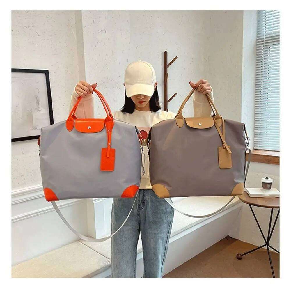 Oxford Lage Protective Cover High Capacity Breathable Interlayer Boarding Pouch Durable Wear-resistant Travel Crossbody Bag