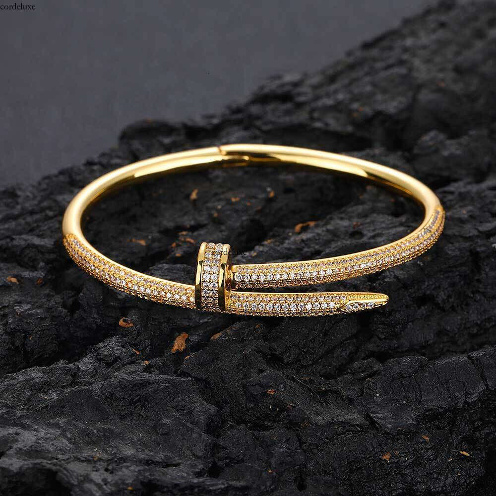 Hip-Hop Full Dia Stud Jewelry Micro-Inlaid Zircon Trendy Brand Personality Men's Carriage Bracelet