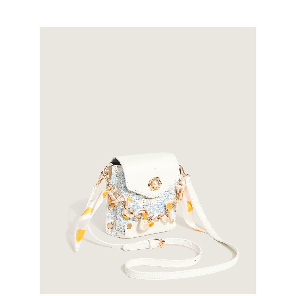 2025 Fashion Chain French Design Versatile Mini Crossbody Shoulder Phone Bag ddmymoon