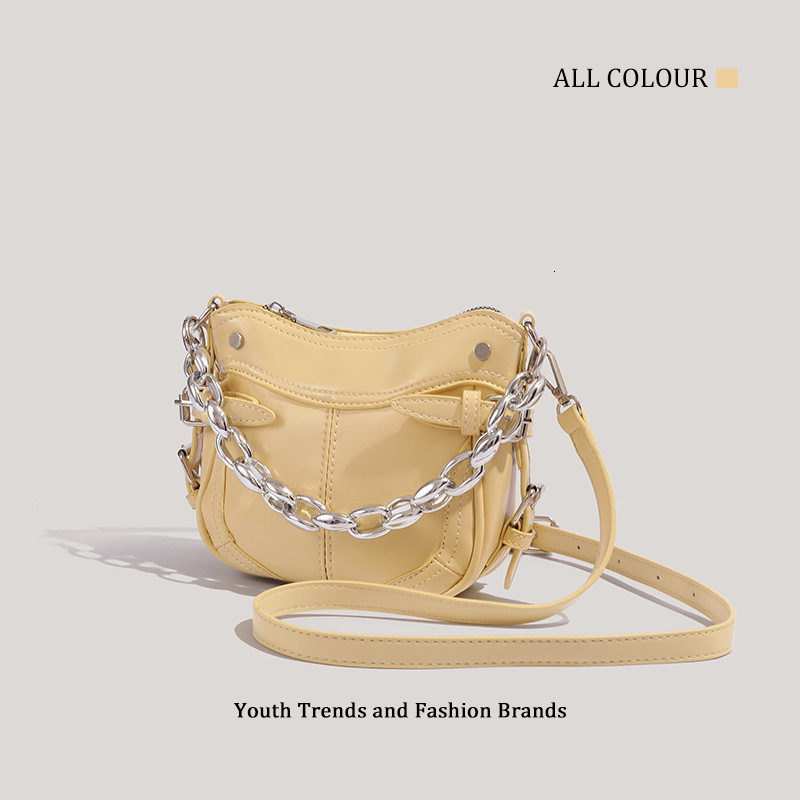 2025 New Underarm Hot Girl Versatile Commuter Single Shoulder Chain Crossbody Bag ddmymoon