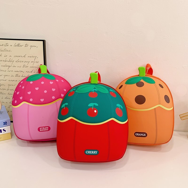 New Kindergarten Preschoolers, Cute Cartoon Girls' Backpack for Spring Outings ddmymoon