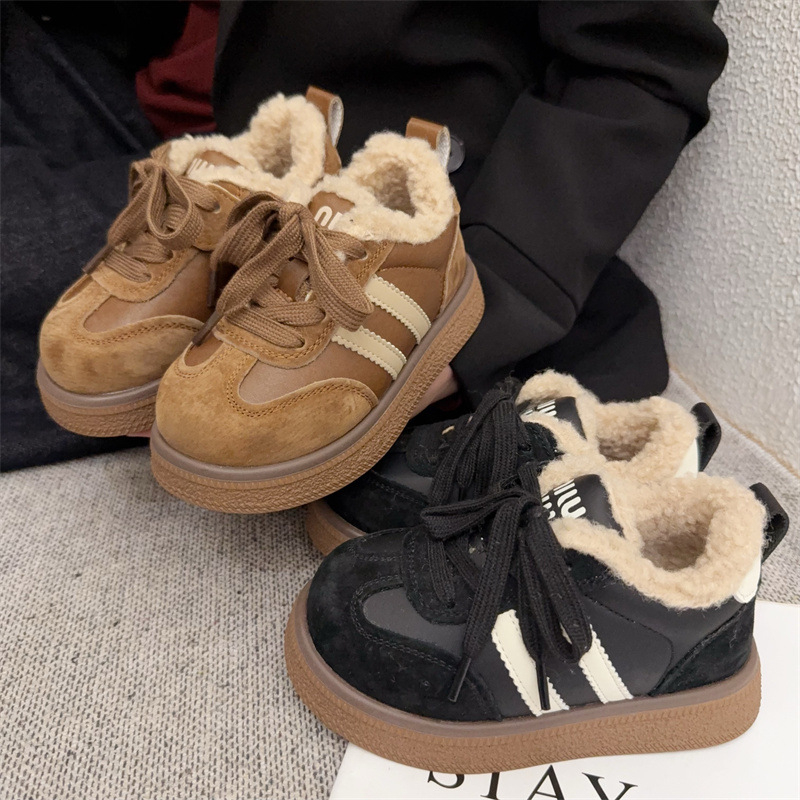 Free shipping designer Boots Winter girls fashionable casual sports cotton shoes student snow boots childrens shoes comfort