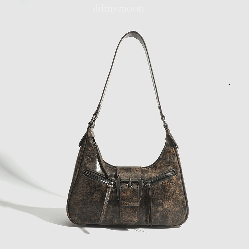 Niche Design 2025 New Melad Underarm for Women Single Shoulder Crossbody Crescent Bag ddmymoon ddmymoon