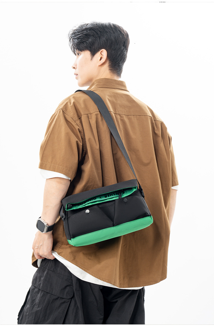 Unisex Single Shoulder Bag Cross-border Designer Bag High-value Texture Storage Bag Outdoor Sports Fashion Bag Trendy Luxury Bag Cool Portable Crossbo