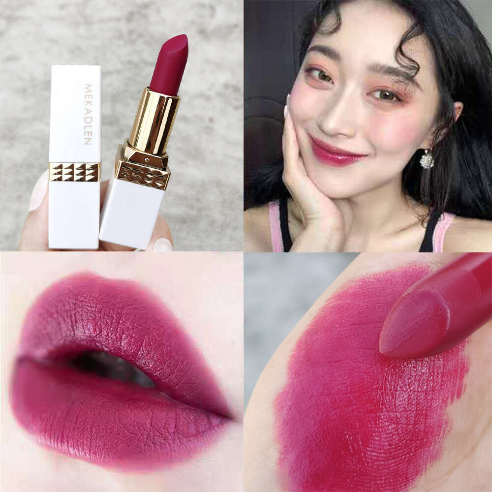 McCarton Lipstick Carrot Cream Orange Rose Purple Pink Matte Brightening Niche Lip Balm for Women Free shipping