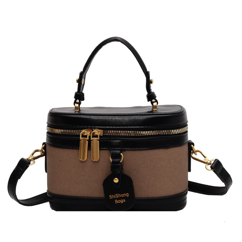 2025 New High-end Niche Design Box Luxury Bag Bag Handbag Trendy Single Shoulder Crossbody Bucket Bag Designer Bag Women's Bag