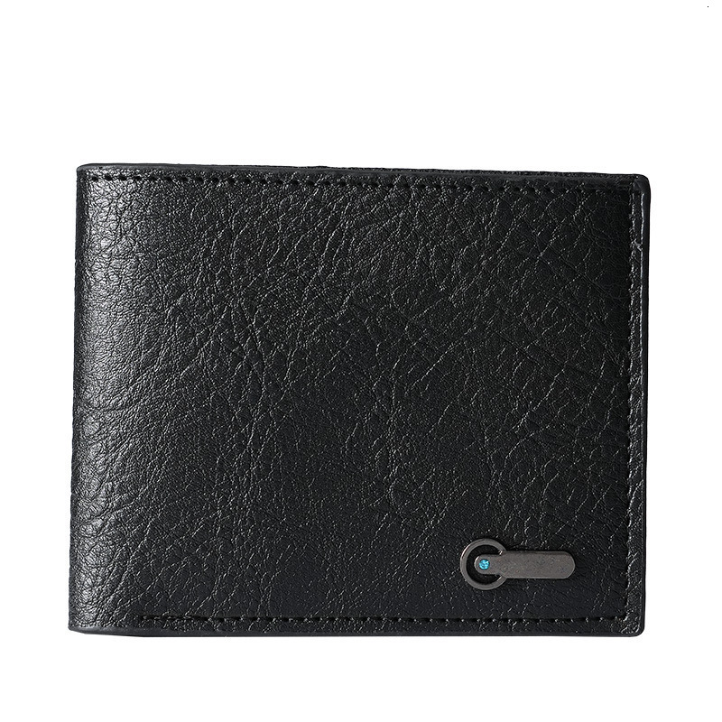 Men's Wallet Business Casual Short Luxury Bag Leather Wallet Cross-border Hot Sale In Stock Wholesale Casual Short Leather Bag Wholesale