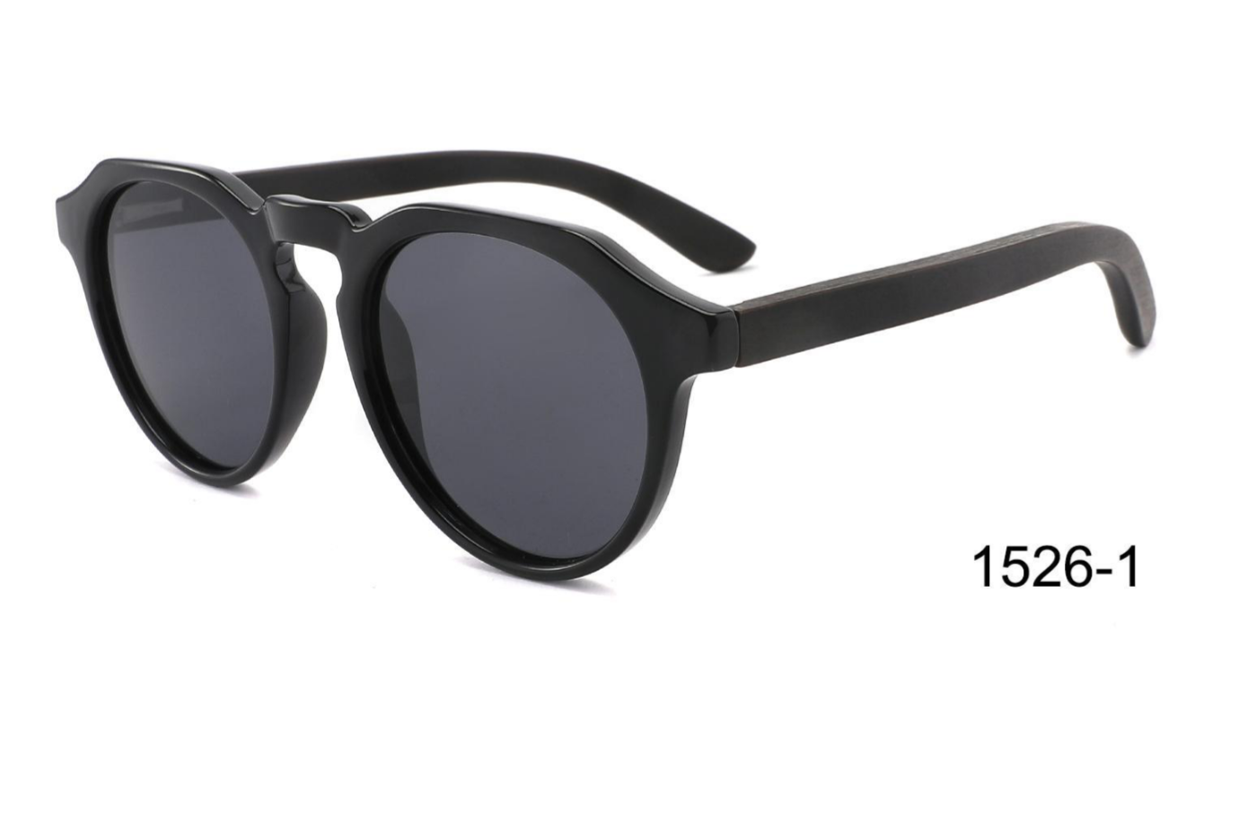 Modern round sunglasses chic titanium frames ladies gentlemen polarized high-quality lenses UV protection flexible hinges daily wear shopping pj2
