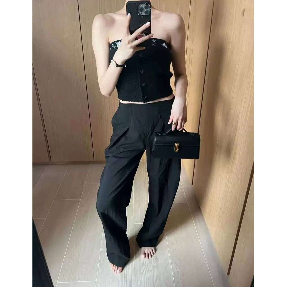 High end light women s bag folding genuine leather handbag hand held small square French minimali