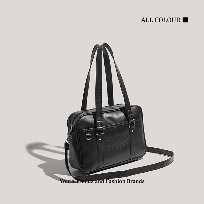 Light Luxury JK Uniform 2025 New Large Capacity Shoulder Ins Style Versatile Crossbody Bag ddmymoon
