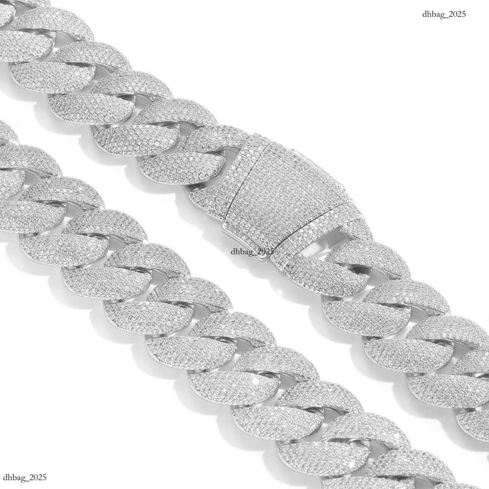 22mm Bubble Cuban Chain Trendy Brand Personality Men's Hip Hop Jewelry Bracelet