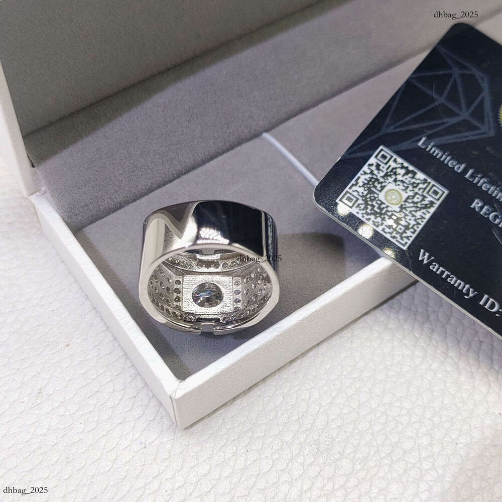 Bestselling Pure Sier VVS Moissanite Crystal Clear Eternal Ring Passed Testing Unisex Commuting
