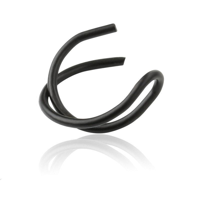 Ins Style Double Layer Non-Pierced Clips For Women, Unique And Creative Design, Simple Cuffs, Ear Accessories