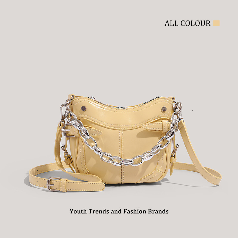 2025 New Underarm Hot Girl Versatile Commuter Single Shoulder Chain Crossbody Bag ddmymoon