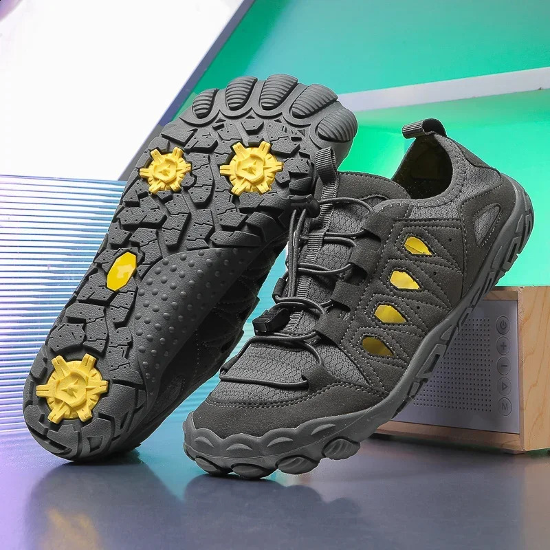 Men Outdoor Sneakers Breathable Hiking Shoes Big Size Men Women Outdoor Hiking Sandals Men Trekking Trail Water Sandals 36-47 250805