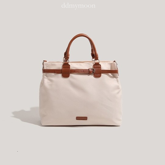 Tote for Women 2025 Model Textured Niche Large Capacity Canvas Double Single Shoulder Bag ddmymoon