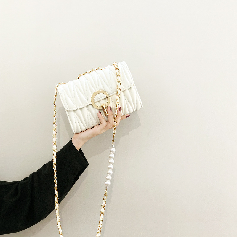 Free Shipping Designer Bag Mini Small Bag Women 2025 New Trendy Ins Fashion Korean Version Chain Shoulder Crossbody Bag Internet Celebrity Luxury Bag 
