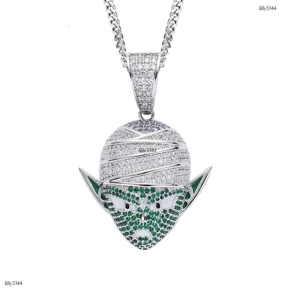 Necklace for Men Dragon Ball Anime Character Piccolo Demon King Pendant Trendy Hip Hop Accessories