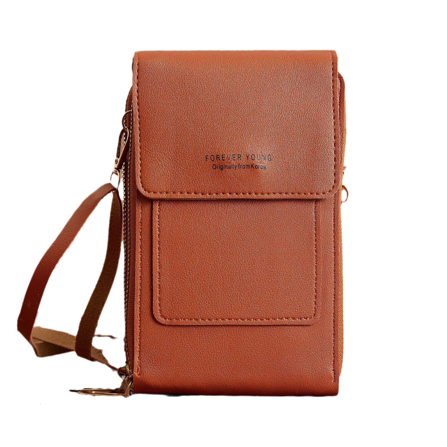Cross-border In-stock Phone Bag For Women, High-end Feel, Crossbody Bag, Luxury Bag Mini Vertical Phone Pouch, Multifunctional Fashion Phone Bag