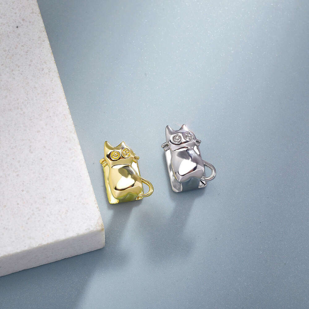 Cute Animal Shaped Cat Single Brace Spider Bee Personality Gold Teeth Unisex HIPHOP Tooth Jewelry