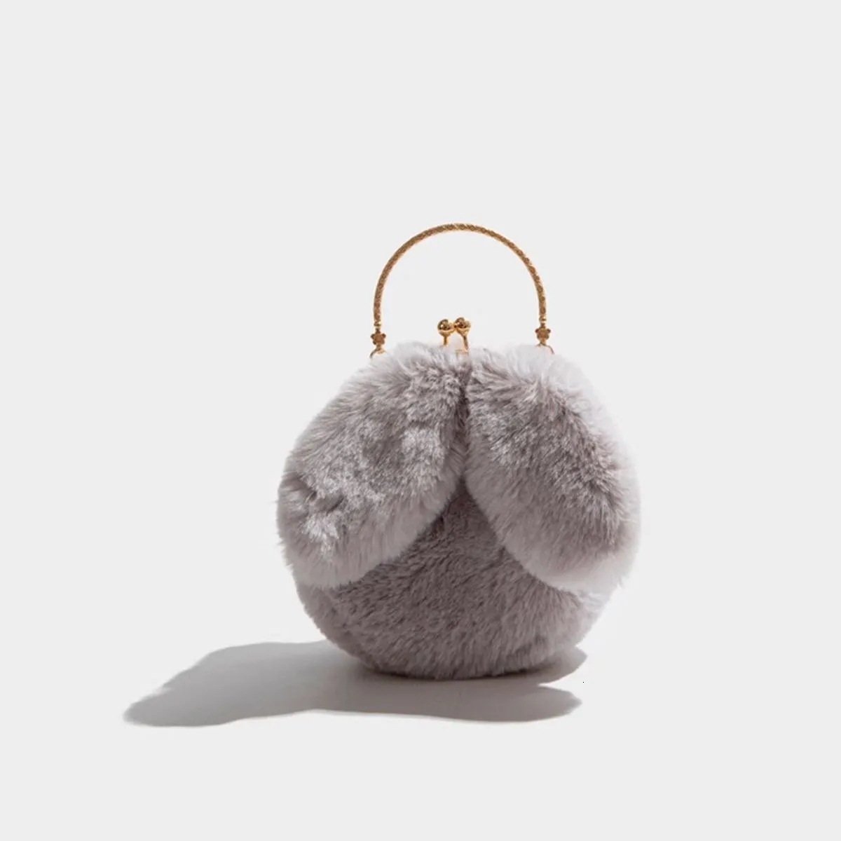 Plush 2025 New Trendy Niche Design High-End Chain Crossbody Bunny Bag ddmymoon