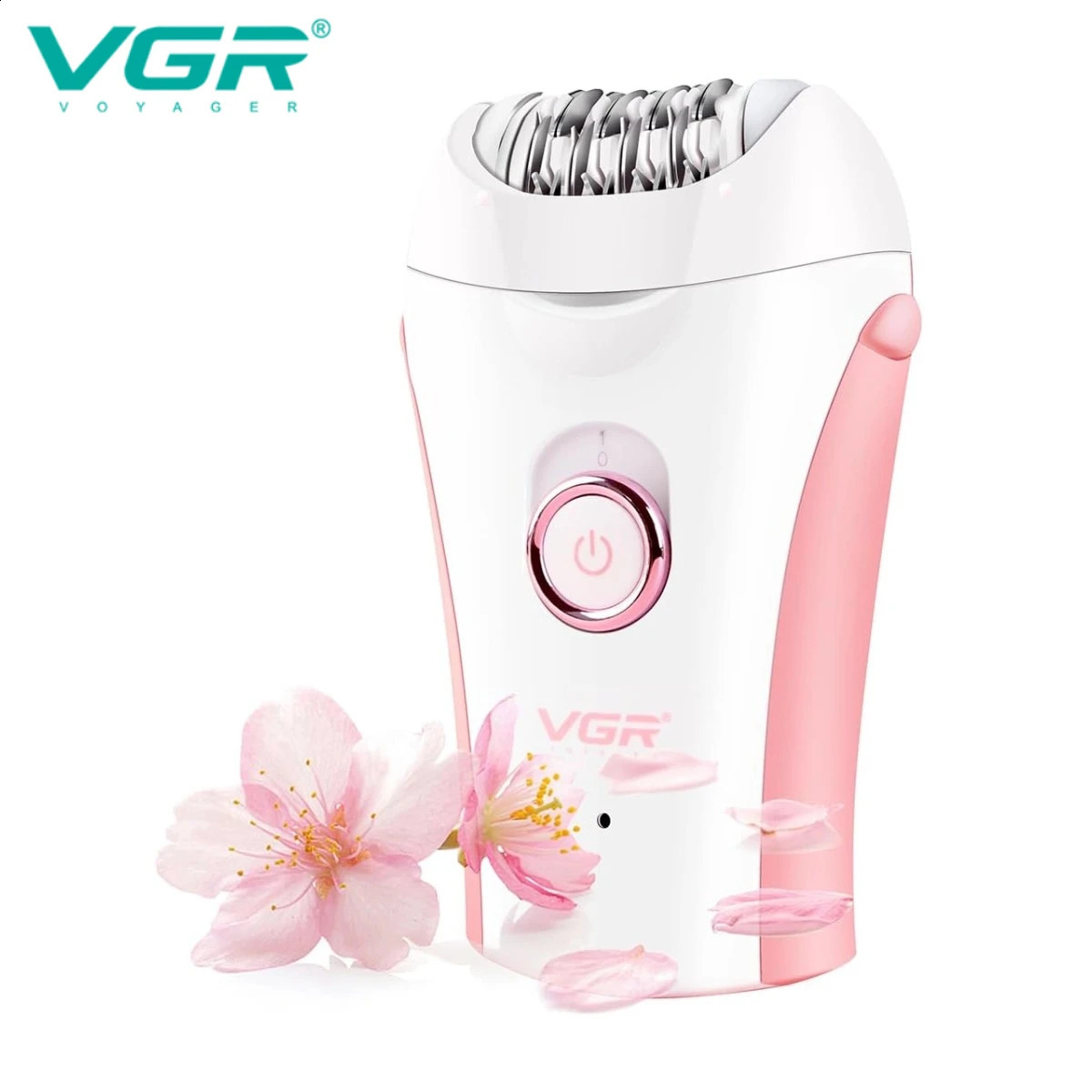 VGR Epilator Electric Leg Body Underarms Portable Hair Remover 2 Speed Adjustment Hair Removal Tool Epilator for Women V-705 250805