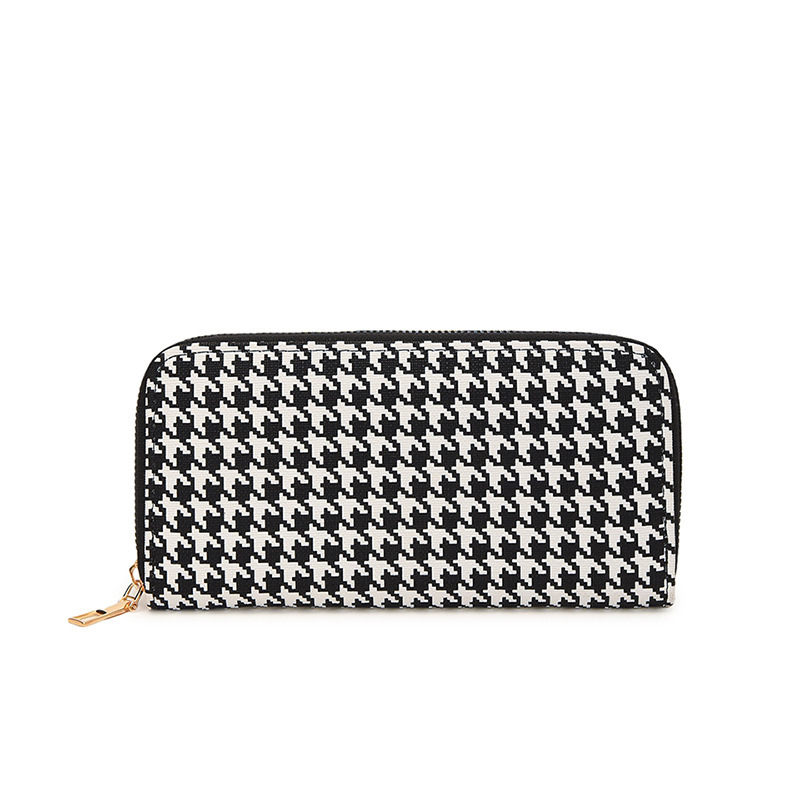 New Women's Long Wallet Cross-border Wholesale Printed Phone Wallet Multi-card Slot Luxury Bag Designer Bag Card Holder Lightweight Zipper Clutch