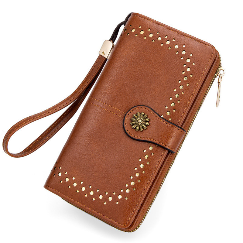 Factory Direct Supply Business Long Wallet Women Fashion Clutch Large Capacity Wallet PU Luxury Bag Women Wallet Clutch