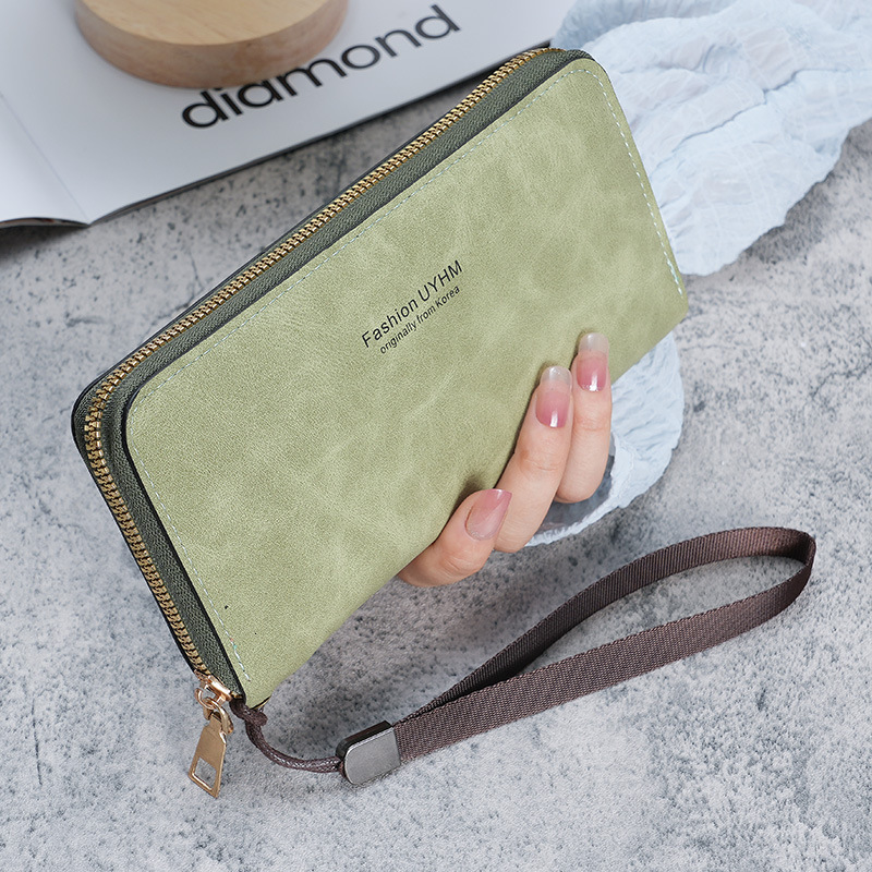 Women's Handheld Long Wallet 2025 New Luxury Bag Korean Style Handbag Multi-functional Card Holder Phone Bag Coin Purse Women's Wallet