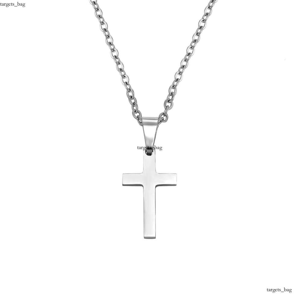 Hip-Hop Style Hot-Selling Titanium Cross Pendant for Men and Women Sterling Silver Moissanite chain Chain Gold