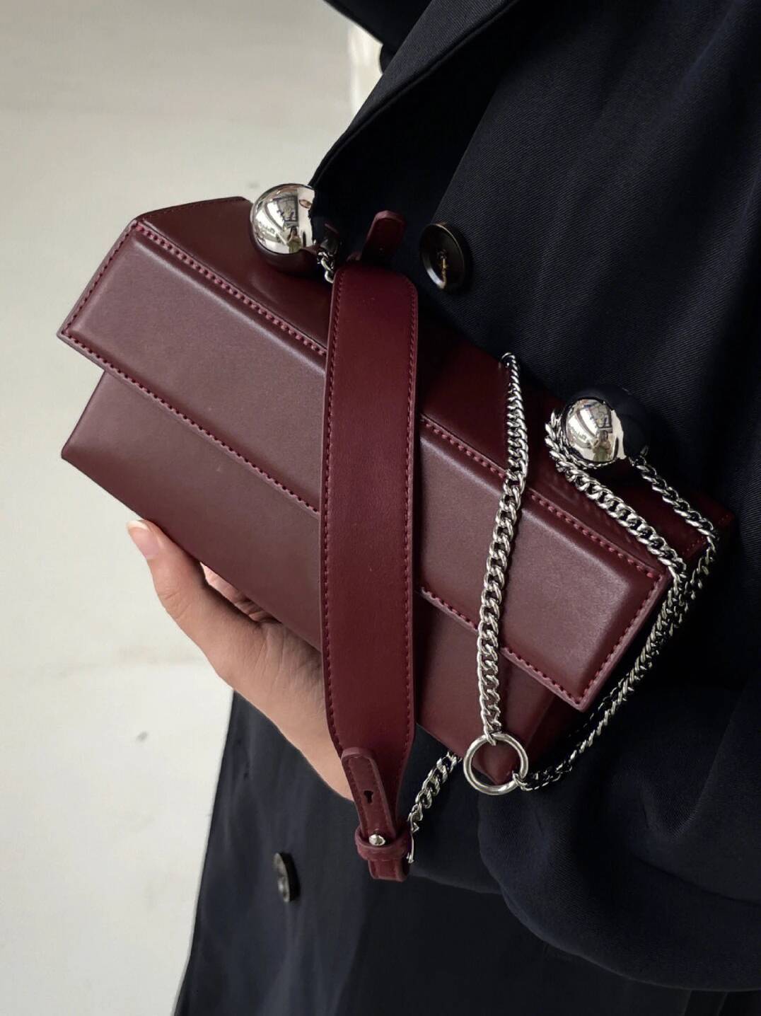 Genuine Leather Bury Bridal Wedding Bag 2024 New Popular Chain Crossbody Bags Women Classic Flap Design Small Handbag