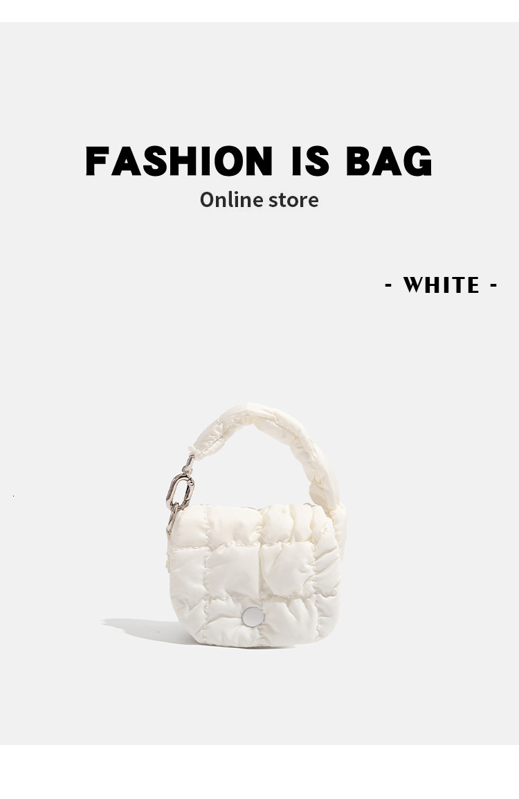 Korean Pleated Cloud Bag for Women 2025 New Versatile Mini Handbag ddmymoon