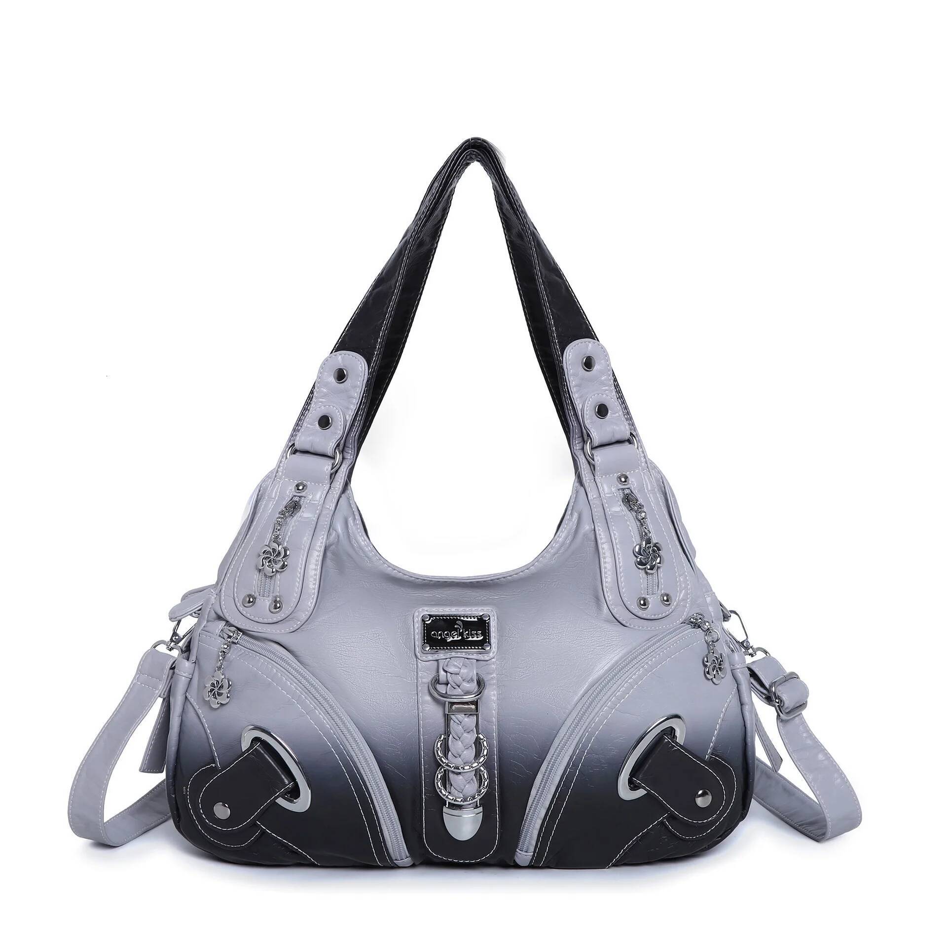 Women Tote Large Top-handle Handbag Fashion Shopper Tie-dye Satchel Dumpling Pack Shoulder Bag Purse