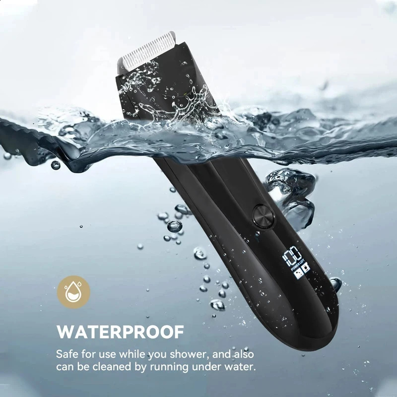 Professional Hair Cutting Machine Beard Trimmer Electric Shaver for Men Intimate Areas Hair Shaving Machine Safety Razor Clipper 250805