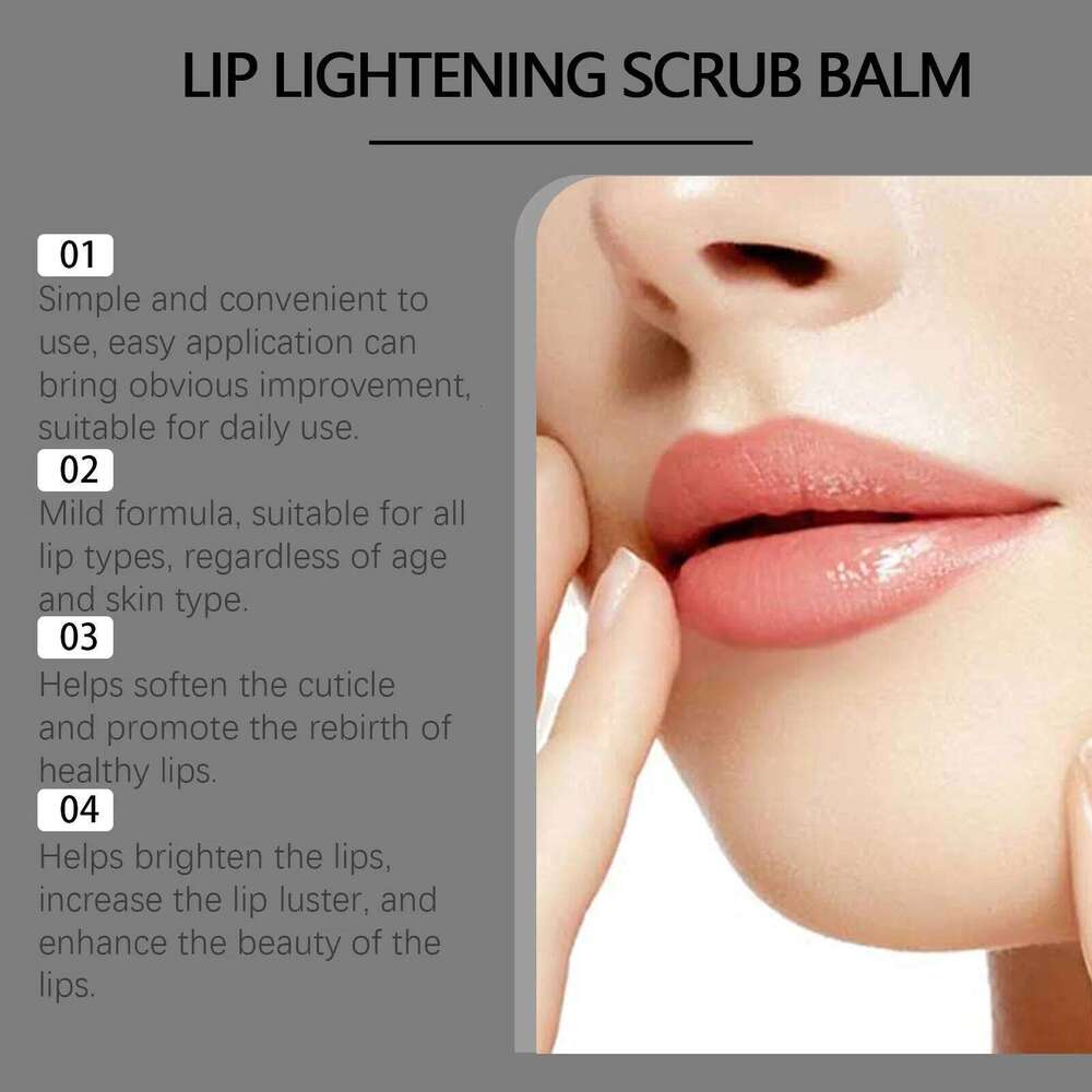 Scrub Exfoliator Hyaluronic Acid Moisturizing Dead Skin Removal Fade Lines Reduce Melanin Nourishing Chapped Lip Care Free shipping