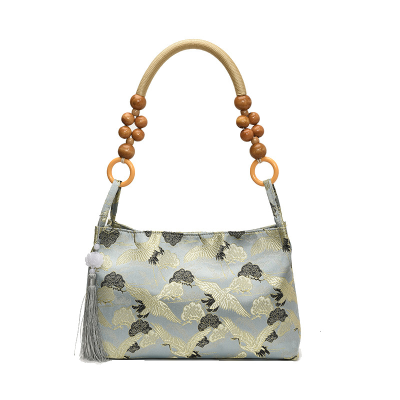 Cross-border Wholesale Women's Painted Pattern Underarm Bag Designer Bag Fashion Retro European And American Style Niche Light Luxury Bag Shoulde