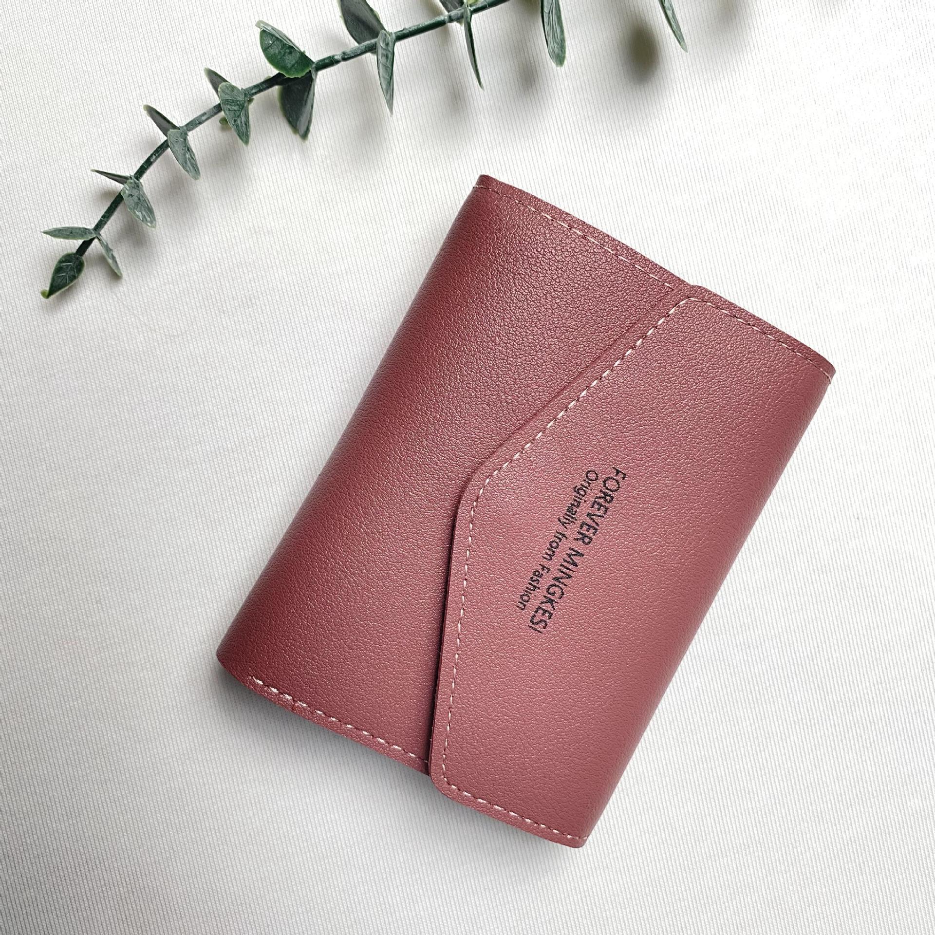 Girl's Ins Style Small Wallet Women's Short 2023 New Luxury Bag Korean And Japanese Simple Student Versatile Folding Card Holder Coin Purse