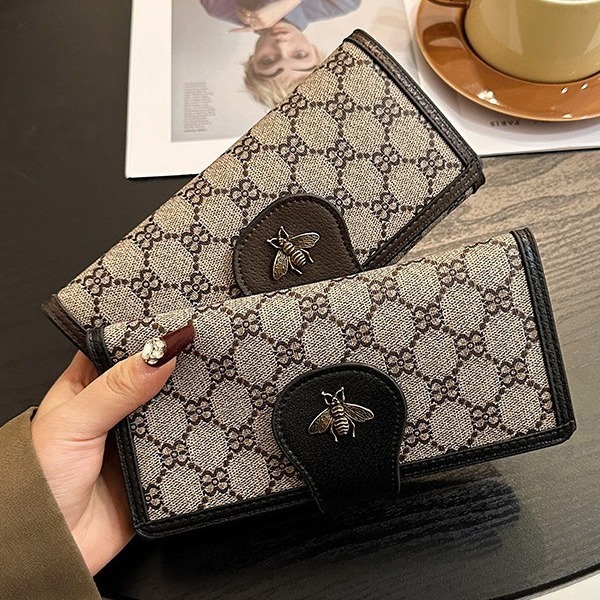 Little Bee Wallet For Women,short Style INS Style Internet Celebrity Classic Fashion,high Appearance Value Multiple Card Slots Designer Bag Luxury Bag