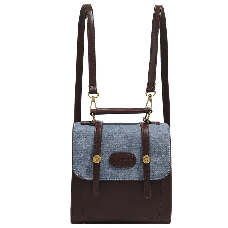 2025 New Trendy College Class Backpack Versatile Single Shoulder Women's Crossbody Bag ddmymoon